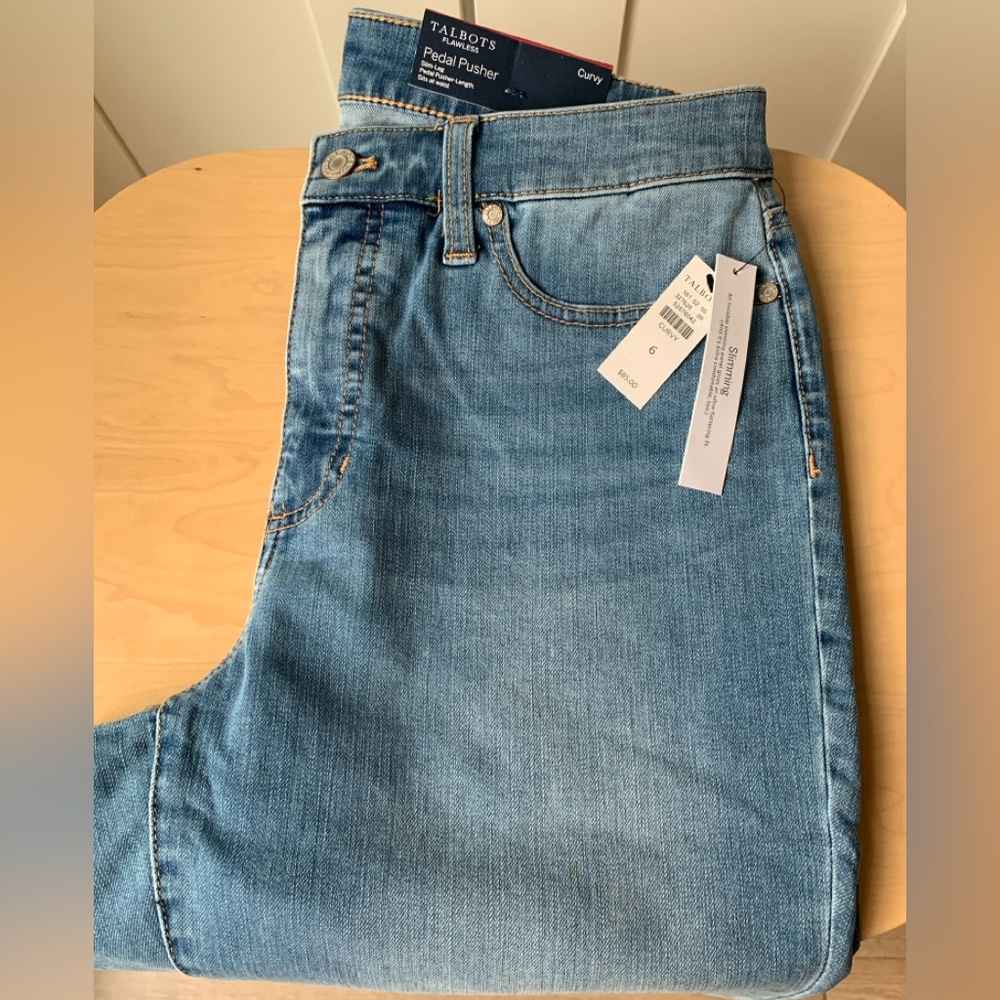 NWT Talbots Slimming Denim Jeans